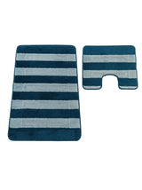 Kit Tapis de Bain Bleu Lac - Cordova