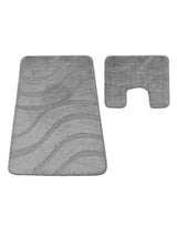 Kit Tapis de Bain Gris - Cordova N°4