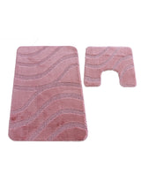Kit Tapis de Bain Rose Poudré - Cordova