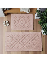 Kit Tapis de Bain Rose Poudré - Harlem