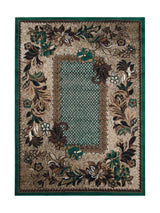 Tapis d'Entrée Oriental Vert & Beige - Valore