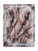 Tapis de Cuisine Moderne Marron - Terrazzo