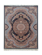Tapis Persan Bleu Marine - Isfahan