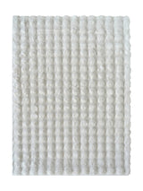 Tapis Shaggy Blanc - Prismo