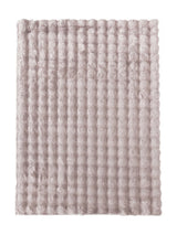 Tapis Shaggy Rose Poudré - Prismo
