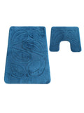 Kit Tapis de Bain Bleu - Cordova N°9