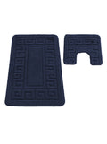 Kit Tapis de Bain Bleu Saphir - Cordova