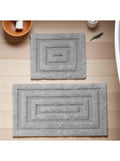 Kit Tapis de Bain Gris Clair - Harlem