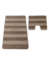 Kit Tapis de Bain Gris - Cordova