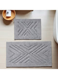 Kit Tapis de Bain Gris - Harlem N°3
