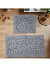 Kit Tapis de Bain Gris - Harlem