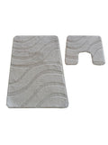 Kit Tapis de Bain Gris Perle - Cordova