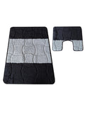 Kit Tapis de Bain Noir - Cordova N°11