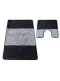 Kit Tapis de Bain Noir - Cordova N°12