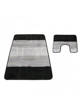Kit Tapis de Bain Noir - Cordova N°8