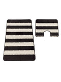 Kit Tapis de Bain Noir - Cordova