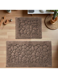 Kit Tapis de Bain Taupe - Harlem