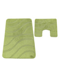 Kit Tapis de Bain Vert Anis - Cordova