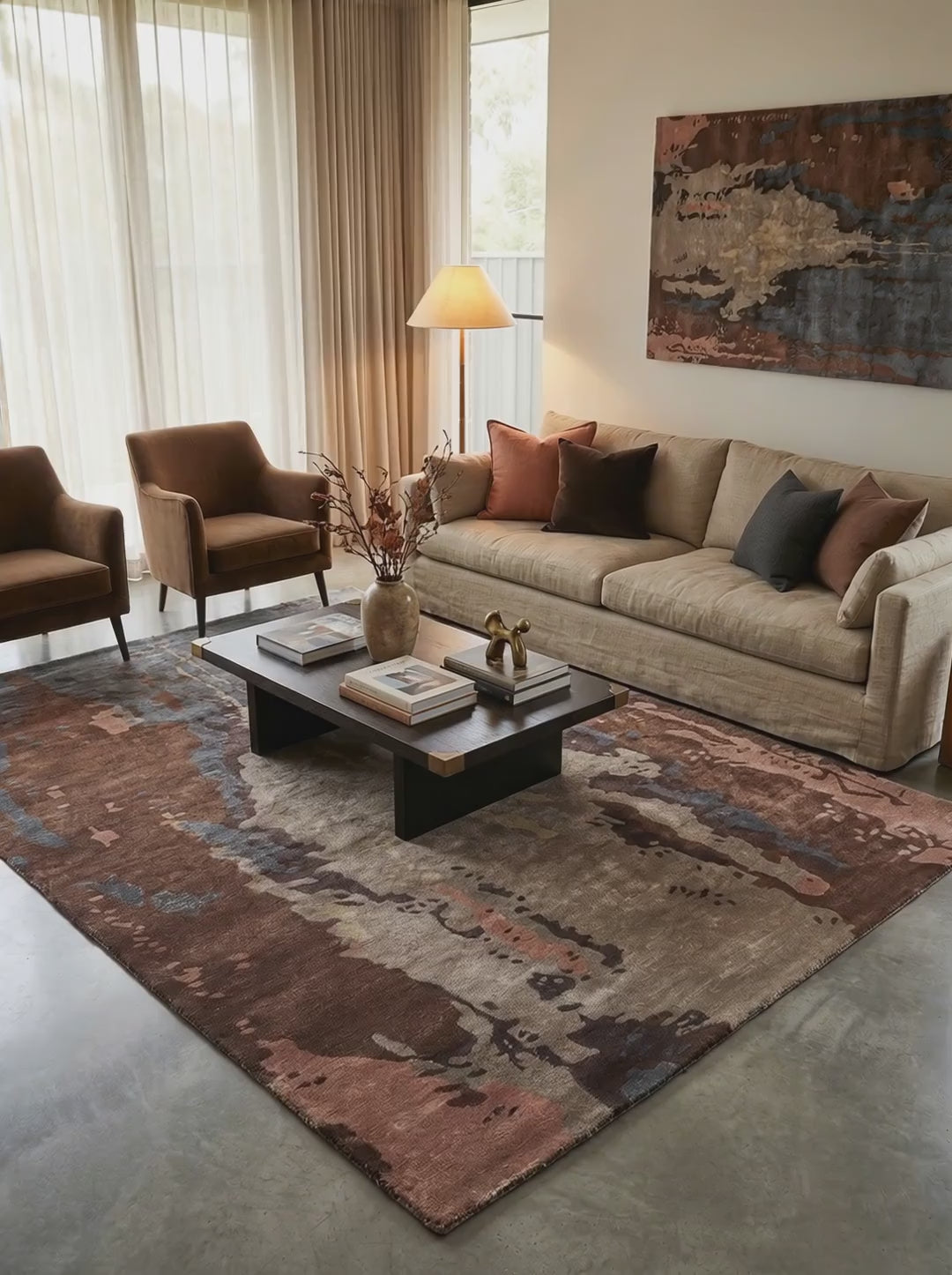 Charger la vidéo : Tapis Viscose - Sultana