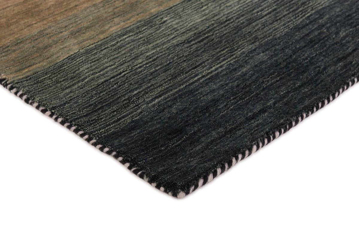 Wollteppich Anthrazit & Sand - Tramonto, Detail des Materials