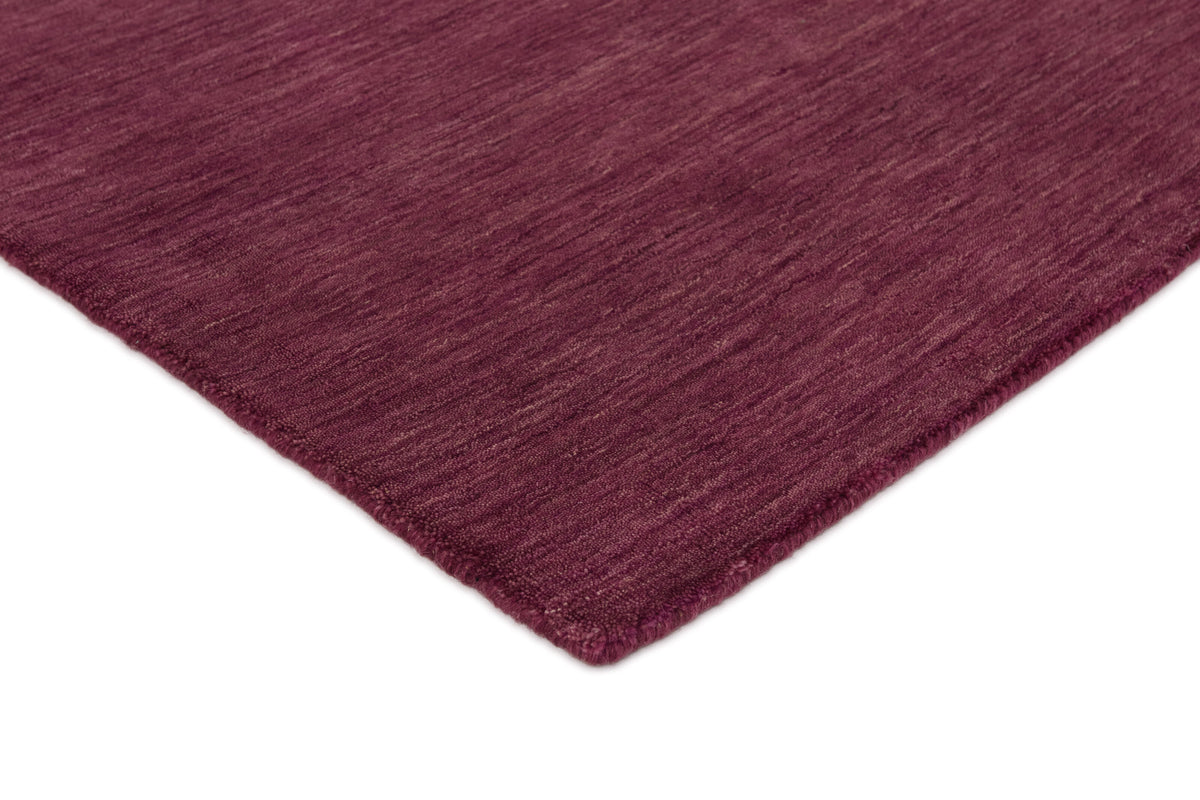 Wollteppich Bordeauxrot - Filato, Detail des Materials
