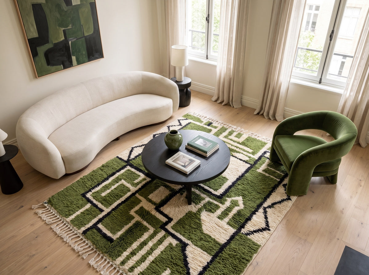 Style déco : intérieur de caractère. Ambiance : lumière naturelle. Pièce : salon