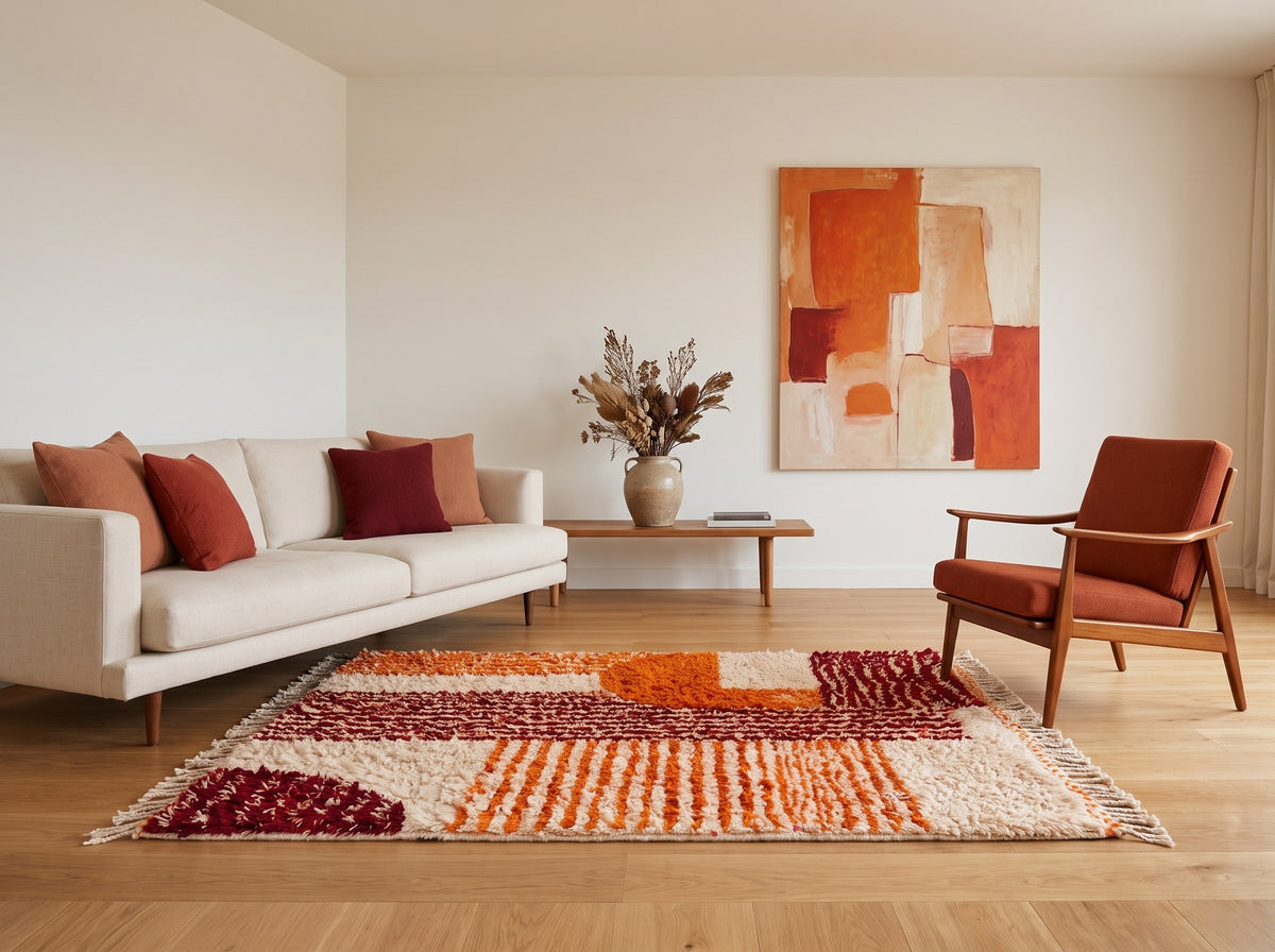 Style déco : intérieur de caractère. Ambiance : lumière naturelle. Pièce : salon