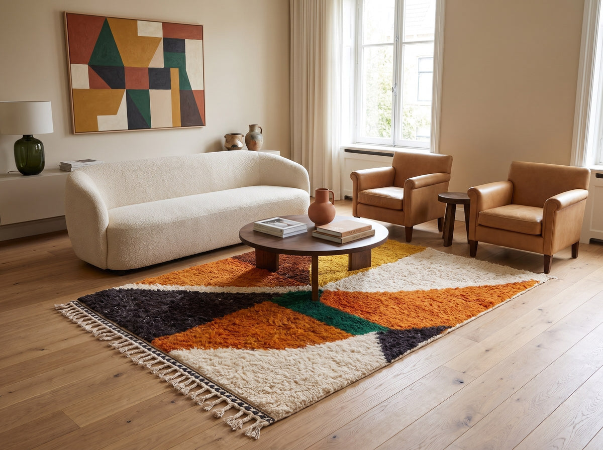 Style déco : intérieur de caractère. Ambiance : lumière naturelle. Pièce : salon