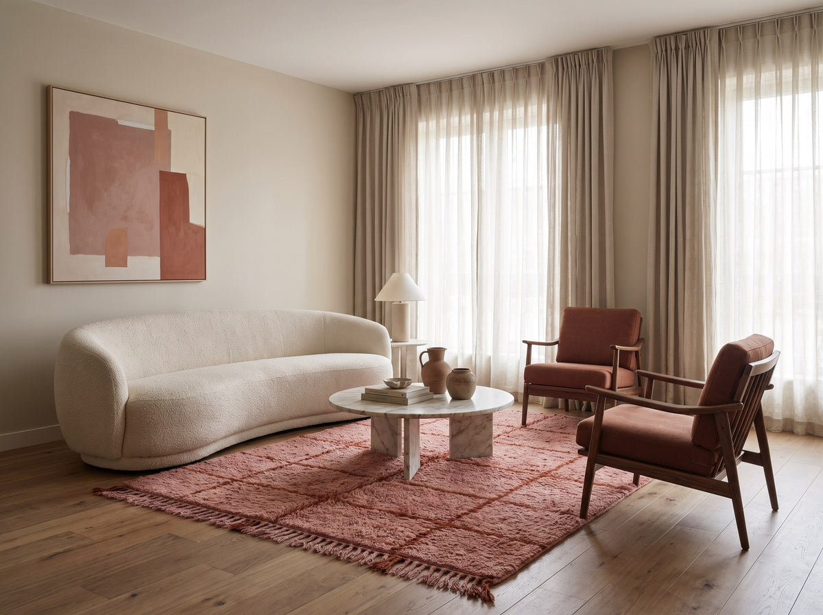 Style déco : intérieur de caractère. Ambiance : lumière naturelle. Pièce : salon