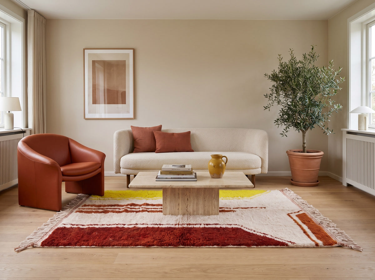 Style déco : intérieur de caractère. Ambiance : lumière naturelle. Pièce : salon