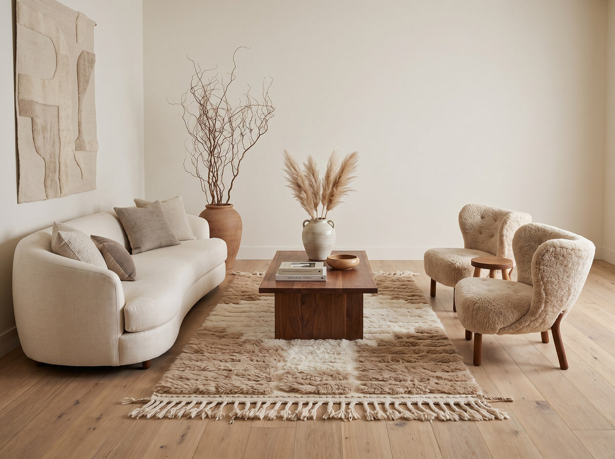 Style déco : intérieur de caractère. Ambiance : lumière naturelle. Pièce : salon