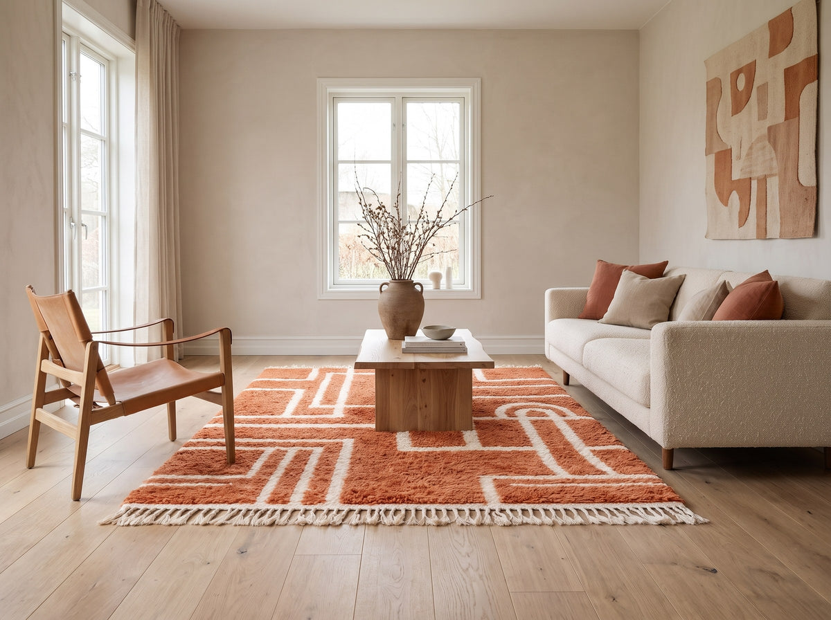 Style déco : intérieur de caractère. Ambiance : lumière naturelle. Pièce : salon