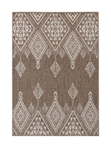 Tapis Berbère Marron & Crème - Kalista