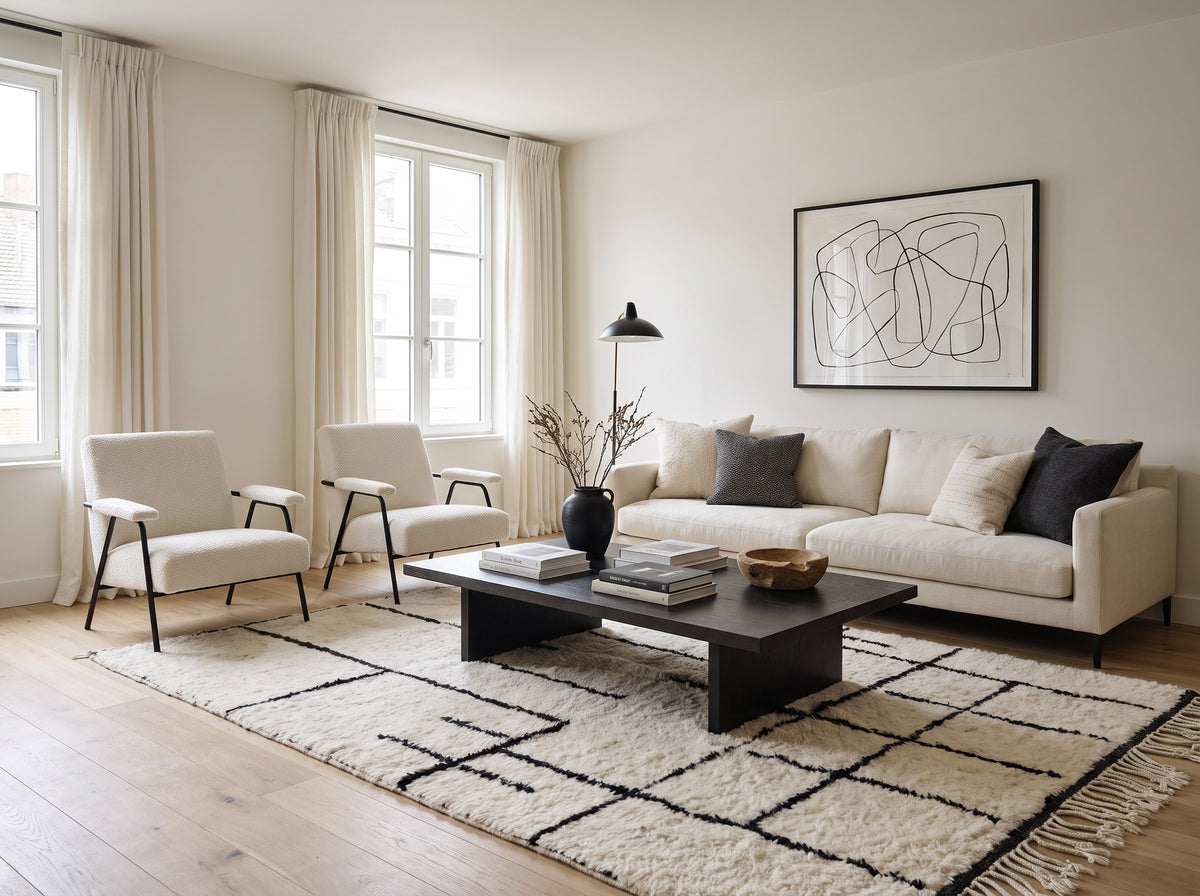 Style déco : intérieur de caractère. Ambiance : lumière naturelle. Pièce : salon