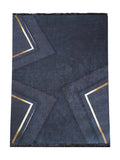 Tapis Cuisine Design Marine et Or 09 - Onyx