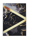 Tapis Cuisine Design Noir et Or 12 - Onyx