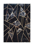 Tapis Cuisine Design Noir et Or 16 - Onyx