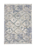 Tapis Cuisine Vintage Gris et Crème - Vertigo