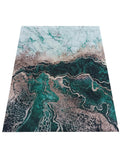 Tapis d'Entrée Design Vert Doré - Terrazzo