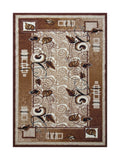 Tapis d'Entrée Moderne Beige & Marron - Valore