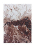 Tapis d'Entrée Moderne Marron Doré - Terrazzo