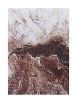 Tapis d'Entrée Moderne Marron Doré - Terrazzo