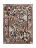 Tapis d'Entrée Oriental Médaillons Beige & Marron - Valore