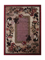 Tapis d'Entrée Oriental Rouge & Beige - Valore