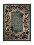 Tapis d'Entrée Oriental Vert & Beige - Valore