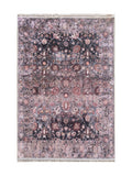 Tapis d'Entrée Vintage Anthracite et Rose - Terrazzo