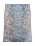Tapis d'Entrée Vintage Bleu et Cuivre - Terrazzo