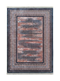 Tapis d'Entrée Vintage Bleu et Rose - Terrazzo