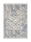 Tapis d'Entrée Vintage Gris et Crème - Vertigo