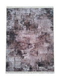 Tapis d'Entrée Vintage Mauve et Anthracite - Terrazzo